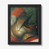 Helmet and Round Shield by Peter Krafft - thumbnail_1_bf_674342f6faa684e1cf4ba595